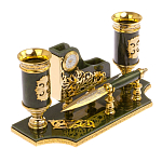 Настольный письменный набор из нефрита с ножом для бумаг в подарочной коробке Maecenas варинант исполнения - 2 | Loft Concept в Ростове-на-Дону