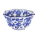 Чаша белая с синим цветочным узором Chino Dishes варинант исполнения - 1 | Loft Concept в Ростове-на-Дону