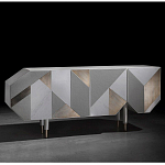 Комод с фасадом из геометрических фигур Coleccion Alexandra варинант исполнения - 2 | Loft Concept в Ростове-на-Дону