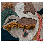 Тканый вручную текстильный гобелен Orchid варинант исполнения - 3 | Loft Concept в Ростове-на-Дону