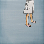 Плитка с узором Девочка единорог варинант исполнения - 4 | Loft Concept в Ростове-на-Дону