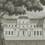 Обои ручная роспись Monuments of Paris Eau Forte on scenic paper варинант исполнения - 3 | Loft Concept в Ростове-на-Дону