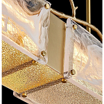 Люстра прямоугольная из фактурного стекла Chandelier Beam варинант исполнения - 1 | Loft Concept в Ростове-на-Дону