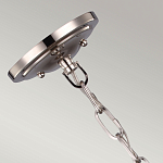 Подвесной светильник со стальным плафоном и белым матовым стеклянным шаром Feiss варинант исполнения - 3 | Loft Concept в Ростове-на-Дону