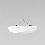 Подвесной светильник с белым тканевым плафоном в форме облака Crystal Cloud Junction варинант исполнения - 6 | Loft Concept в Ростове-на-Дону