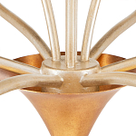 Люстра с плафонами в виде цветов Golden Bird of Paradise варинант исполнения - 2 | Loft Concept в Ростове-на-Дону