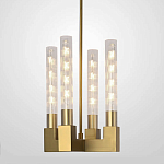 Люстра CANELLE Pendant lamp 4 Modern Brass варинант исполнения - 2 | Loft Concept в Ростове-на-Дону