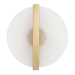 Бра с белым матовым стеклянным плафоном круглой формы Soft Glow Harmony варинант исполнения - 1 | Loft Concept в Ростове-на-Дону