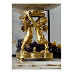 Чаша фарфоровая на двух бронзовых ангелах Eden Garden варинант исполнения - 5 | Loft Concept в Ростове-на-Дону