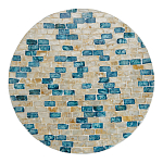 Столик с инкрустацией с перламутровым узором Rona варинант исполнения - 2 | Loft Concept в Ростове-на-Дону