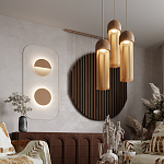 Бра круглое натуральная Пробка Natural Cork варинант исполнения - 5 | Loft Concept в Ростове-на-Дону