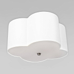Потолочный светильник с белым волнистым плафоном из ткани Vitorino варинант исполнения - 3 | Loft Concept в Ростове-на-Дону