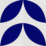 Дизайнерская плитка с узором Лепесток варинант исполнения - 2 | Loft Concept в Ростове-на-Дону