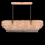 Люстра овальная с каскадом из прозрачного хрусталя Constant Sparks варинант исполнения - 2 | Loft Concept в Ростове-на-Дону