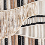 Художественный Гобелен из нитей Макраме Dunes Wall Art варинант исполнения - 2 | Loft Concept в Ростове-на-Дону