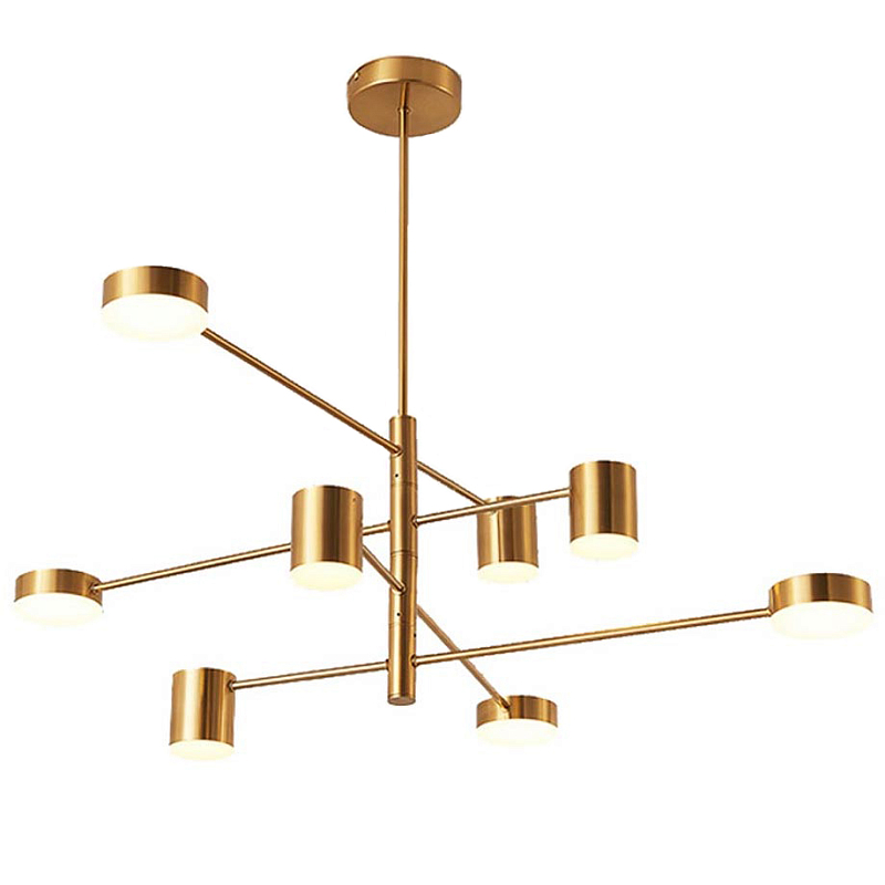  LED Lighting Gold 8 lampholders   -- | Loft Concept 