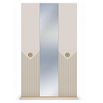 Шкаф трёхдверный с 1-ой зеркальной дверью Satin Furniture варинант исполнения - 2 | Loft Concept в Ростове-на-Дону