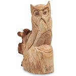 Статуэтка из дерева сова Animals of the World 20 варинант исполнения - 1 | Loft Concept в Ростове-на-Дону