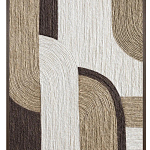 Панно из шнура геометрическая абстракция wall panel line II варинант исполнения - 1 | Loft Concept в Ростове-на-Дону