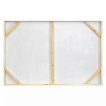 Панно декоративное с ручной росписью Blue Strokes варинант исполнения - 2 | Loft Concept в Ростове-на-Дону