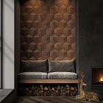 Гипсовая 3D панель с принтографией PM-30 варинант исполнения - 4 | Loft Concept в Ростове-на-Дону