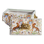 Шкатулка с фигуркой льва на крышке Eden Garden варинант исполнения - 2 | Loft Concept в Ростове-на-Дону