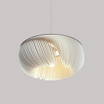 Подвесной светильник с белыми изящными декоративными лепестками Volumetric Petal Lamp варинант исполнения - 2 | Loft Concept в Ростове-на-Дону