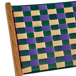 Кресло низкое из массива тика Barbados варинант исполнения - 4 | Loft Concept в Ростове-на-Дону