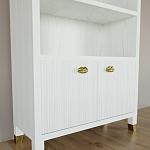 Книжный Стеллаж Elsa Dreams White с задней стенкой варинант исполнения - 1 | Loft Concept в Ростове-на-Дону