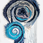 Текстильный Арт-объект ручной работы Galaxy варинант исполнения - 3 | Loft Concept в Ростове-на-Дону