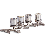 Подсвечник из алюминиевого сплава Cozy Light варинант исполнения - 1 | Loft Concept в Ростове-на-Дону