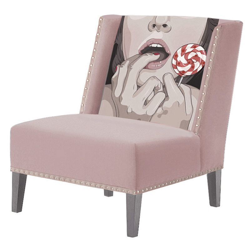 FUN Armchair Lollipop Pink      ̆ ̆  -- | Loft Concept 
