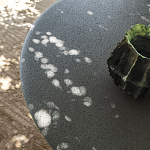 Дизайнерский круглый обеденный стол из цемента ARC Table варинант исполнения - 3 | Loft Concept в Ростове-на-Дону