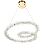Фигурная люстра украшенная кристаллами из хрусталя Gilbertine Crystals Spiral Chandelier варинант исполнения - 2 | Loft Concept в Ростове-на-Дону