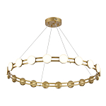 Люстра кольцевая с круглыми светодиодными источниками света Maxine Light варинант исполнения - 9 | Loft Concept в Ростове-на-Дону