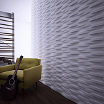 Гипсовая 3D Панель M-29 варинант исполнения - 2 | Loft Concept в Ростове-на-Дону