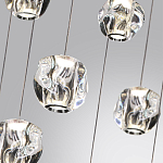 Люстра каскадня с 27-ю прозрачными шарообразными подвесами Bubbles Bocci варинант исполнения - 6 | Loft Concept в Ростове-на-Дону
