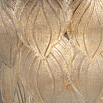 Люстра на цепи с прозрачными стеклянными подвесками в виде листьев Textured Glass Chandelier варинант исполнения - 5 | Loft Concept в Ростове-на-Дону