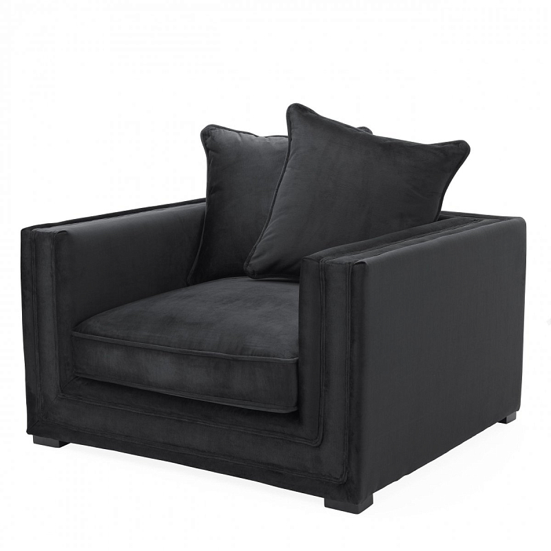  Eichholtz Chair Menorca Black   -- | Loft Concept 