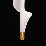 Люстра с белым скрученным плафоном Golden Swirl варинант исполнения - 8 | Loft Concept в Ростове-на-Дону