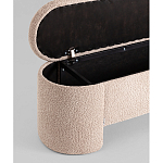 Банкетка Taks с местом для хранения букле капучино варинант исполнения - 3 | Loft Concept в Ростове-на-Дону