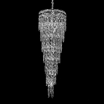 Люстра многоярусная каскадная с хрустальными подвесками Roul Crystal Light варинант исполнения - 3 | Loft Concept в Ростове-на-Дону