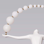 Торшер черно-белая статуэтка Девушка Girl Carries Light Balls варинант исполнения - 3 | Loft Concept в Ростове-на-Дону