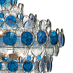 Люстра с каскадом из круглых декоративных элементов Harmony of Light варинант исполнения - 1 | Loft Concept в Ростове-на-Дону