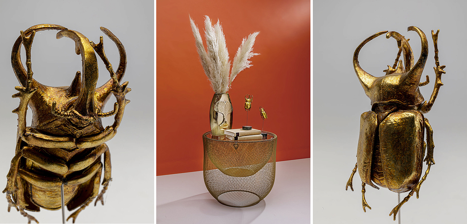 Статуэтка Golden Beetle on standing III - Loft-Concept в Ростове-на-Дону