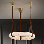 Люстра в форме обруча из натурального камня Minerals of Light варинант исполнения - 6 | Loft Concept в Ростове-на-Дону