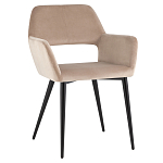 Стул с подлокотниками бежевый NEASAN STOOL варинант исполнения - 1 | Loft Concept в Ростове-на-Дону