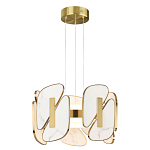 Люстра с мраморными вставками Marble Plates варинант исполнения - 2 | Loft Concept в Ростове-на-Дону