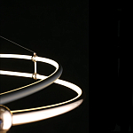 Люстра подвесная светодиодная Dаiana круглая варинант исполнения - 4 | Loft Concept в Ростове-на-Дону