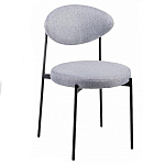 Стул металлический с мягкой спинкой и сиденьем Alfie Chair варинант исполнения - 3 | Loft Concept в Ростове-на-Дону